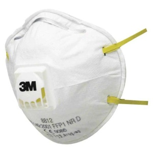 Semimasca de protectie respiratorie tip cupa cu supapa Renania FFP1, 3M