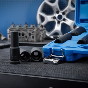 Set 10 chei tubulare de impact lungi 1/2", 10-24 mm - Img 2