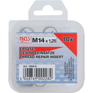 Set 10 insertii reparat filete M14 x 1.25 - Img 3