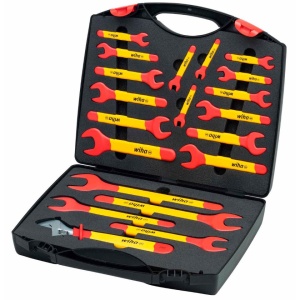 Set 20 chei fixe simple izolate la 1000V WIHA, 6-32 mm - Img 1