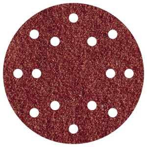 Set 5 foi abrazive Wolfcraft 1843000, prindere velcro, pentru lemn si metal, D 150 mm, P120 - Img 1
