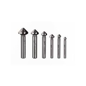 SET 6 ZENCUITOARE HSS COUNTERSINK, PENTRU OTELURI < 900 N/mm², DIAMETRE 6.3/8.3/10.4/12.4/16.5/20.5MM - Img 2