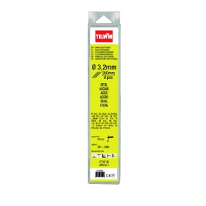 Set 8 electrozi bazici 3.2 mm Telwin 802622, E7018