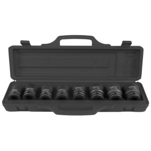 Set 8 piese chei tubulare impact KS TOOLS hexagonale, 3/4", 24-38mm - Img 1