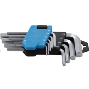 Set 9 chei imbus tip L, 1.5-10 mm, BGS - Img 2
