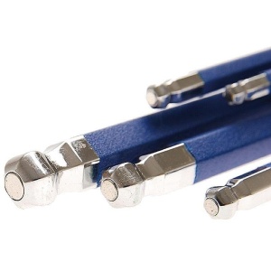 Set 9 chei imbus tip L cap sferic extra-lungi, magnetice, 1/16" - 3/8" - Img 8