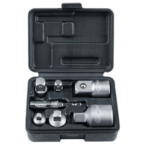 Set adaptoare KS TOOLS 1/4", 3/8", 1/2", 7 piese - Img 2