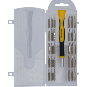 Set BGS 31 varfuri de precizie + maner rotativ, tip BG-20831