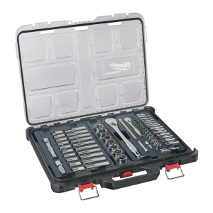 Set chei tubulare 1/4" & 1/2" (63 buc) în organizator îngust PACKOUT™ - Img 3