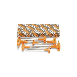 Set imbusuri tip T cu maner, 5 piese 96T/S5P, 2,5 - 6 mm - Img 2