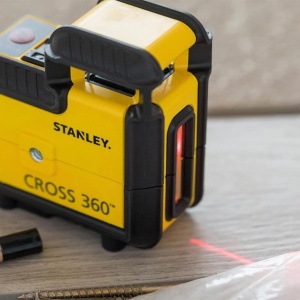 Set nivela laser Cross 360 si trepied Stanley STHT77640-1, 20 m - Img 5