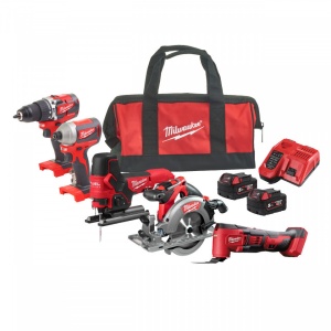 Set scule cu acumulatori M18™ Milwaukee M18 FPP5K-502B