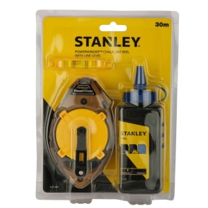 Set sfoara de trasat PowerWinder® Stanley 0-47-465, 30 m + 115 g creta albastra - Img 7