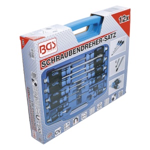 Set surubelnite mecanice 12 bucati, BGS Technic - Img 8