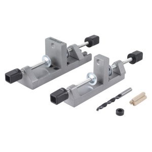 Set universal de dibluire cu prindere simpla Wolfcraft 3750000 pentru dibluri de 6,8,10mm cu grosimi de 12 - 30 mm
