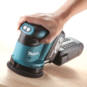 Slefuitor Makita cu excentric fara acumulatori si incarcator, Li-Ion, 18 V, - Ah, 125 mm - Img 3