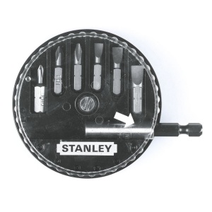 Stanley 1-68-735 Set 6 biti PZ 25 mm + adaptor magnetic 1/4"
