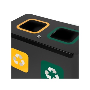 Stație colectare selectivă Eko Star Station 2 x 60 L - Img 5