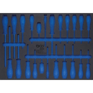 Suport organizator pentru carucior, 3/3 sertar, GOL, pentru 23 surubelnite - Img 1