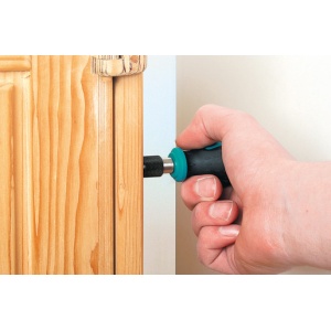 Surubelnita pentru biti Wolfcraft 1239000, magnetic, maner ergonomic, bicomponent, lungime 76 mm - Img 2