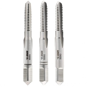 Tarozi de mână M5X0.8, set 3 bucăți, filet pas normal - DIN 352 – HSSE, Baer - Img 1