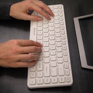 Tastatură fără fir Tellur, Mini, Alb - Img 6