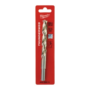 THUNDERWEB - Burghie metal HSS Ground - DIN338 Milwaukee Ø 12.5x101x151 mm - blister 1 buc - Img 2