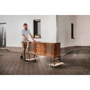 Transportor pe role Wolfcraft FT 400, pentru mobila tip Puzzle Boards, sarcina maxima 400 kg - Img 3