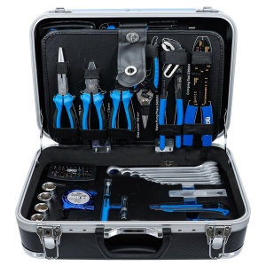 Trusa 106 piese scule profesionala in geanta plastic ABS - Img 2