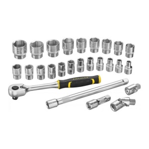 Trusa chei tubulare Stanley FATMAX FMMT98103-1, 26 piese, 1/2", 8-34 mm - Img 3
