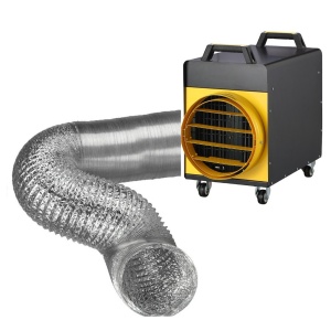 Tubulatura din aluminiu 3m pentru Aeroterma electrica PRO 30 kW P - Img 2