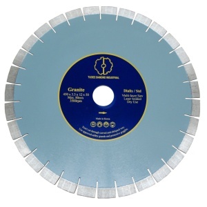 Tudee Disc diamantat debitare granit, standard, 450x50x12x3.3mm, reductie