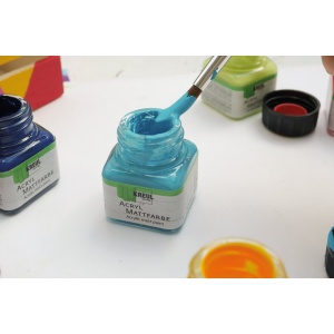 Vopsea acrilică mată Kreul Color 20 ml 6/set - Img 2