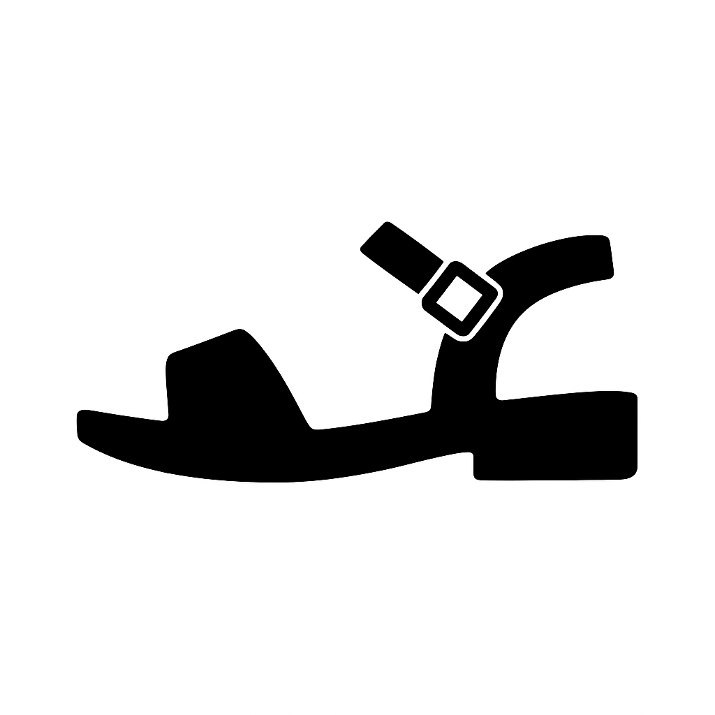 Sandale de dama fara toc