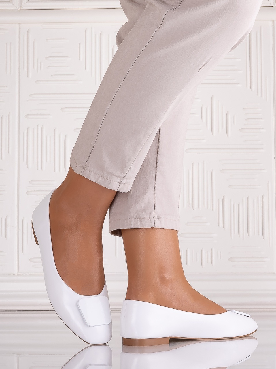 Pantofi dama Albi din Piele Ecologica Yolandia - imagine 4