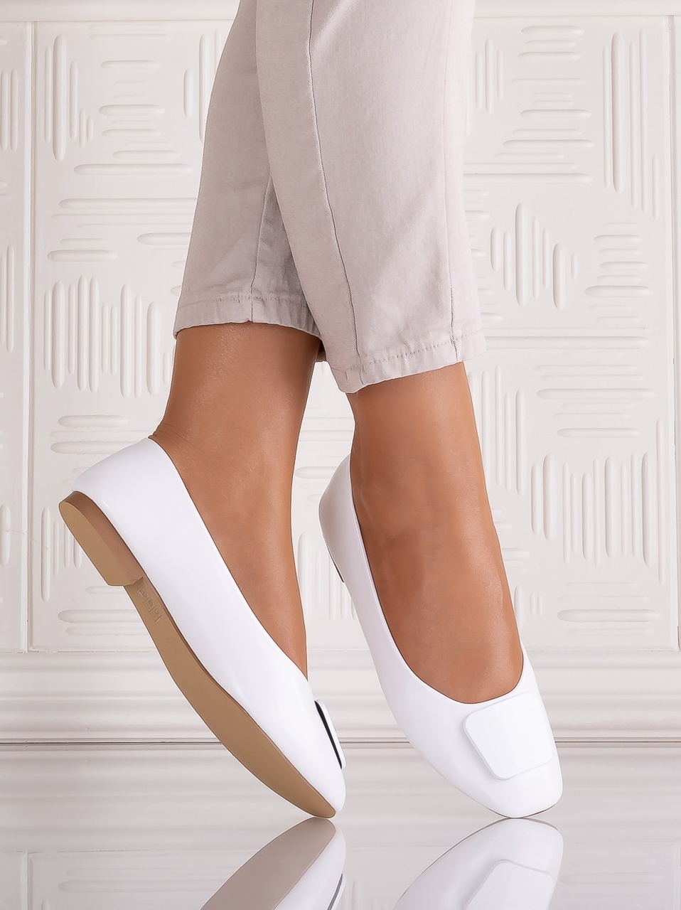 Pantofi dama Albi din Piele Ecologica Yolandia - imagine 2