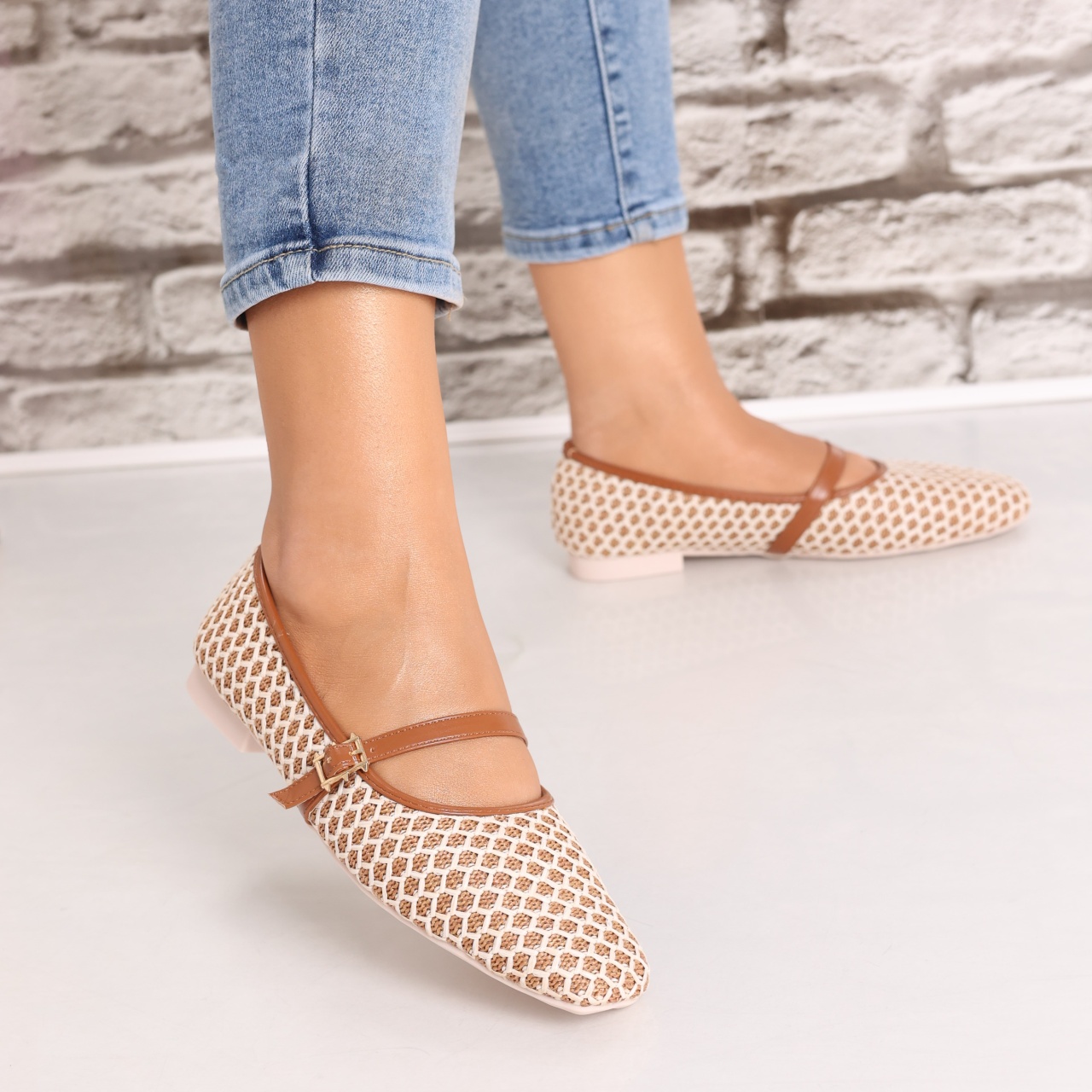 Balerini dama Maro din Textil Ariola - 1 | YEO