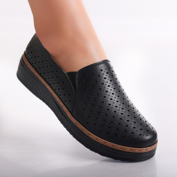 Γυναικεία casual παπούτσια Blacks σε Ismar Ecological Leather