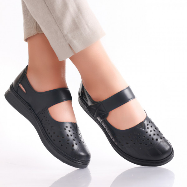 Дамски ежедневни обувки Black Marola Ecological Leather