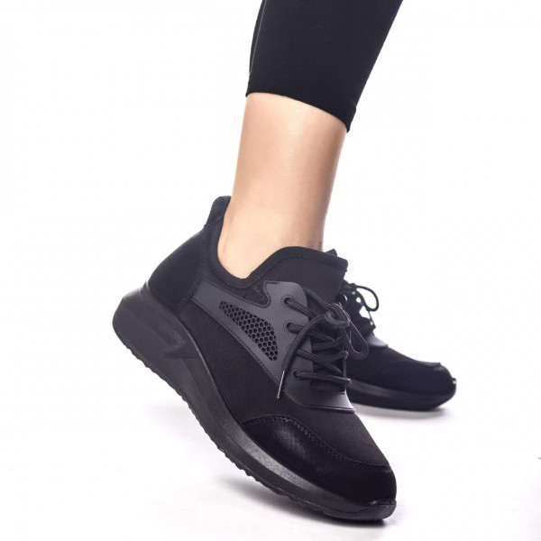 Спортни обувки molly black textile
