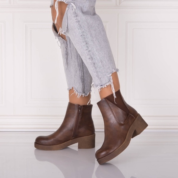 Ghete Dama Maro din Piele Ecologica Locars