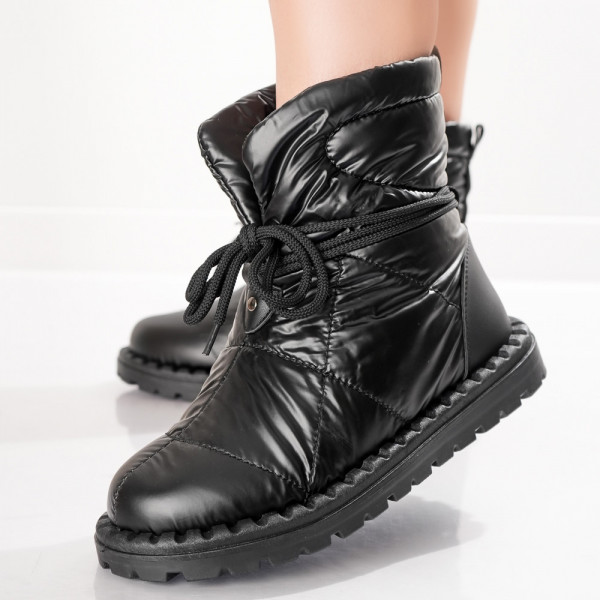 Sanai Beam Μαύρες γυναικείες μπότες