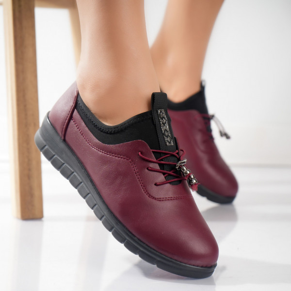 Γυναικεία casual παπούτσια Κόκκινο Nola Eco Leather