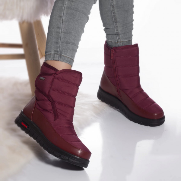 Γυναικείες αδιάβροχες μονοκόμματες αδιάβροχες κόκκινες μπότες