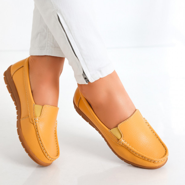 Κυρίες Camel Casual παπούτσια από φυσικό δέρμα Comoi