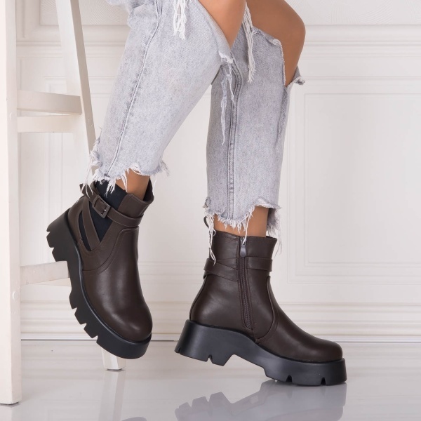 Ghete Dama Maro din Piele Ecologica Sivida