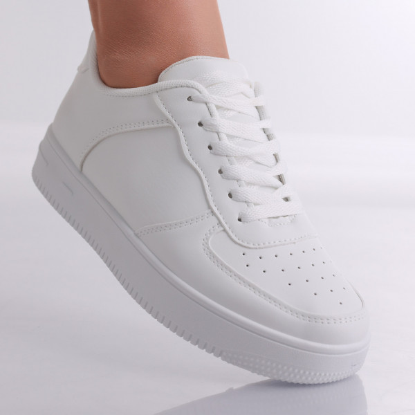 Arla γυναικεία λευκά αθλητικά παπούτσια από οργανικό δέρμα