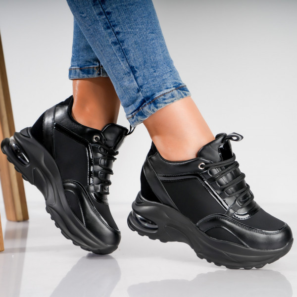 Γυναικεία sneakers με πλατφόρμα Blackri σε Rendo Eco Leather