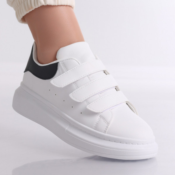 Barin Ladies Λευκό Οργανικό Δερμάτινο Sneakers