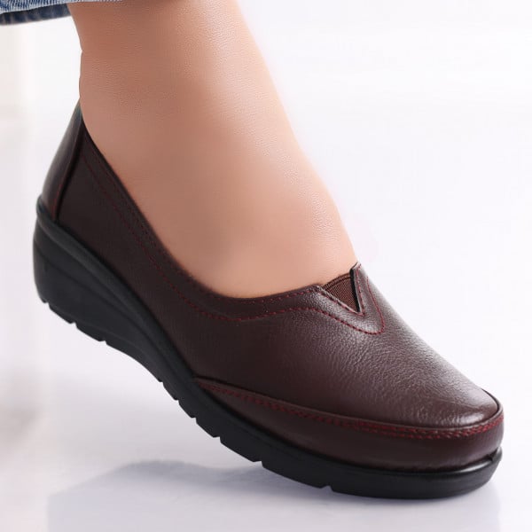 Bordo γυναικεία παπούτσια Casual από Eco Leather Alves